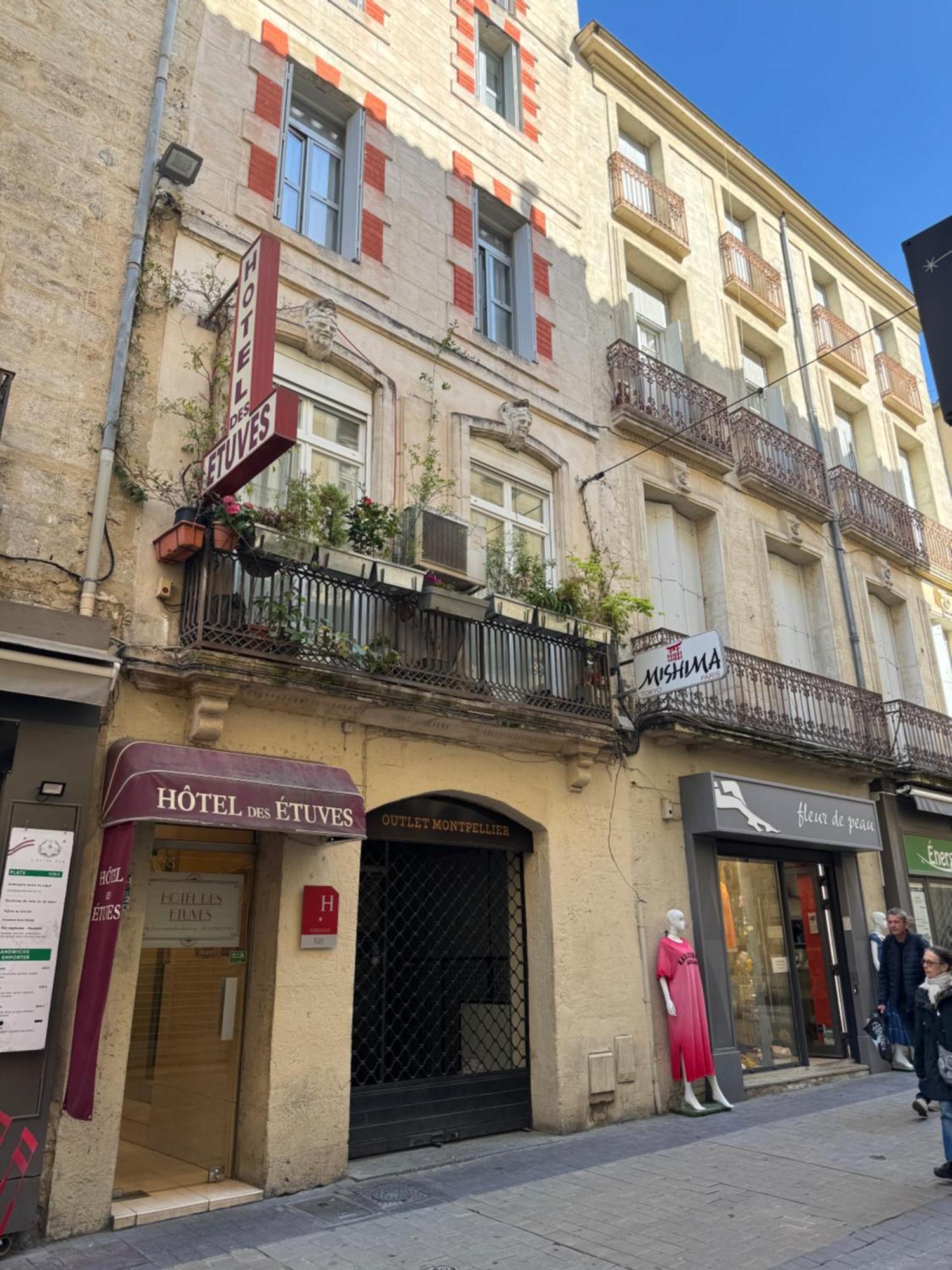 Hotel Des Etuves Montpellier Exterior foto